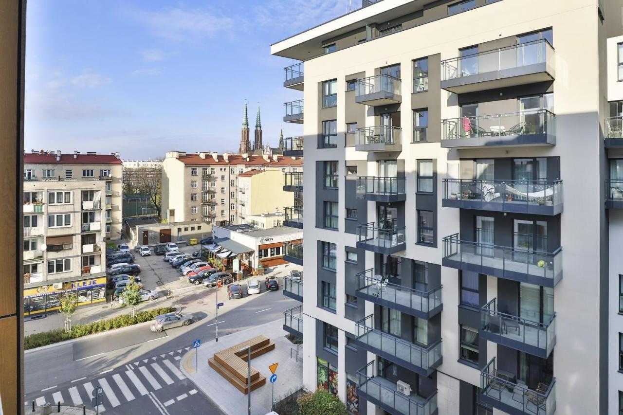 Warsaw Praga Okrzei Apartment By The River By Noclegi Renters Экстерьер фото